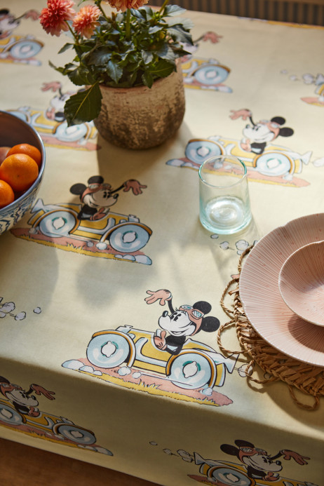 Sanderson Tissu Minnie on the Move - Sherbet
