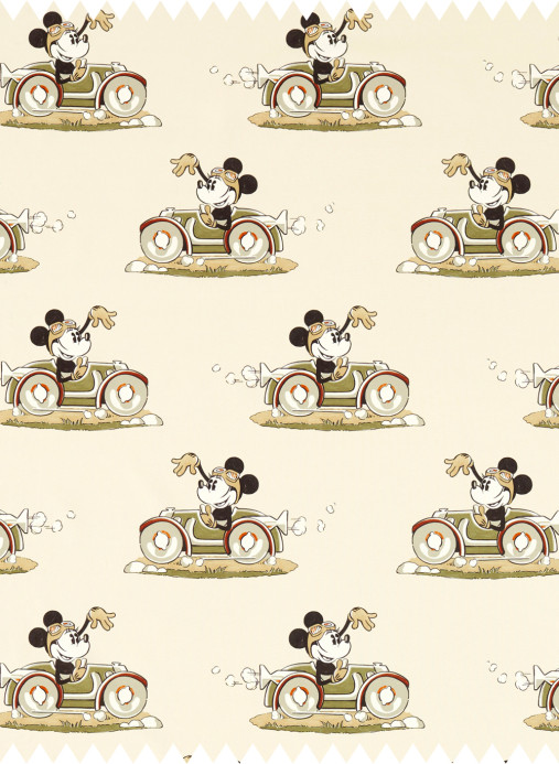 Sanderson Stoff Minnie on the Move - Babyccino