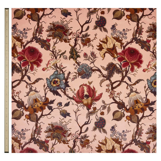 House of Hackney Fabric Artemis - Velvet - Blush