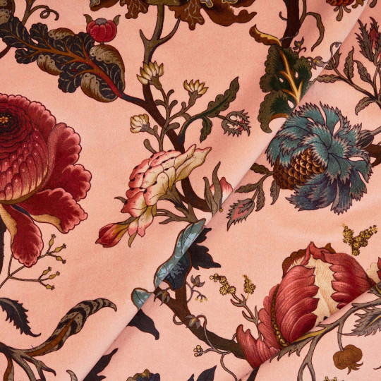 House of Hackney Fabric Artemis - Velvet - Blush