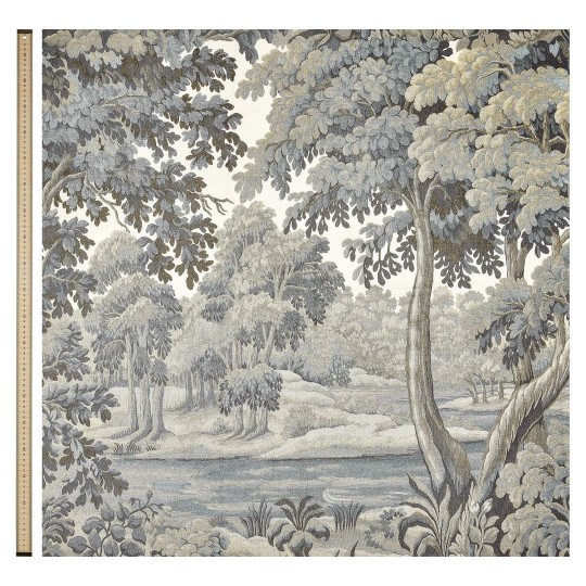 House of Hackney Stoff Plantasia - Cotton Linen - Sage