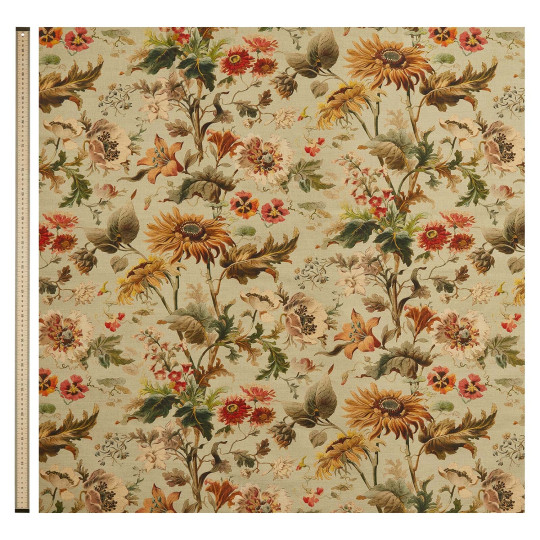 House of Hackney Stoff Avalon - Cotton Linen - Apple