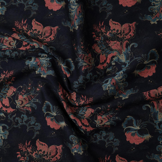 House of Hackney Stoff Persephone - Jacquard - Noir