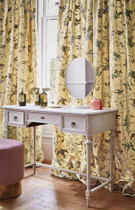 Cole & Son Tessuto Hummingbirds Silk