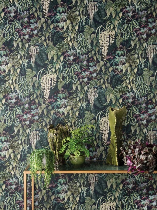 Exotische Tapete Green Wall von Osborne & Little