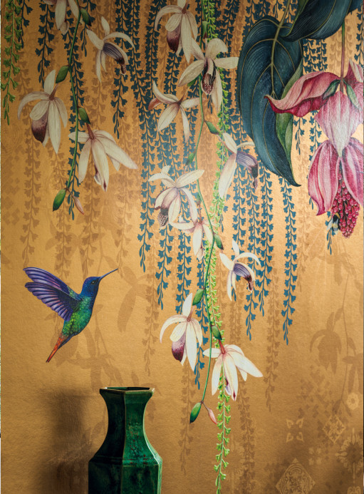 Osborne & Little Carta da parati Trailing Orchid