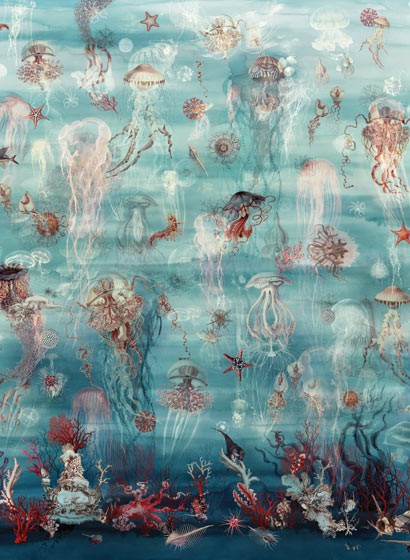 Meeres Tapete Abyssal von Jean Paul Gaultier - Ocean