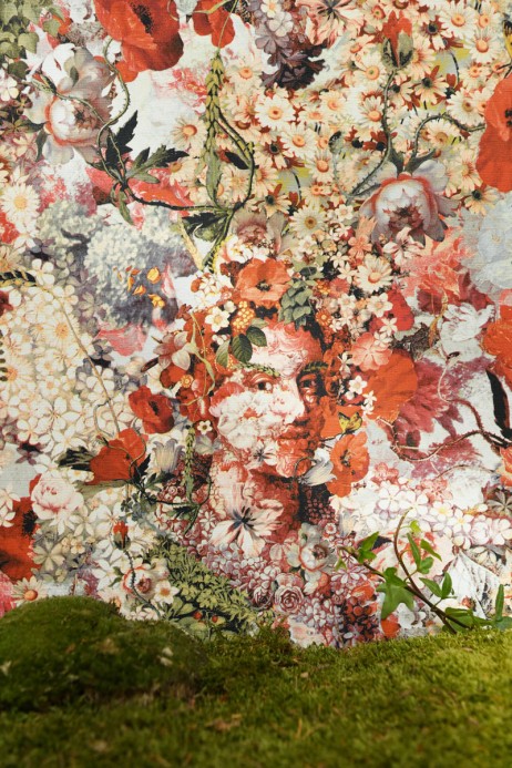 Blumen Tapete Celebration von Jean Paul Gaultier