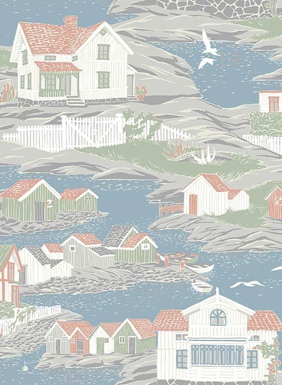 BoråsTapeter Wallpaper Archipelago 8850
