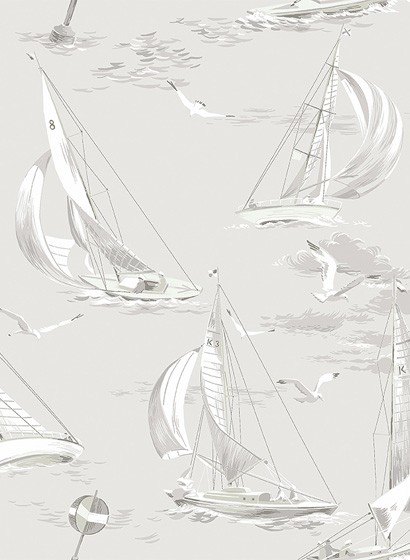 BoråsTapeter Wallpaper Sailboats 8855