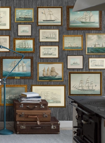 Segelschiffe Wandbild Captains Cabin von Boras