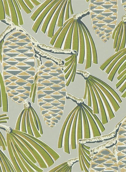 Harlequin Wallpaper Foxley Fern Stone