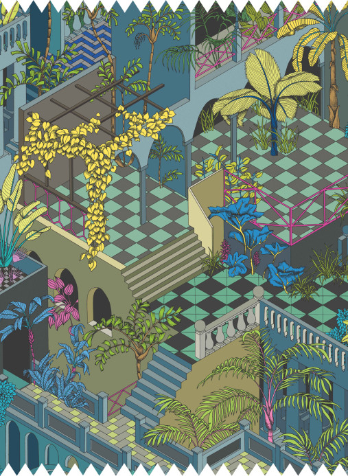 Cole & Son Tessuto Miami Cotton