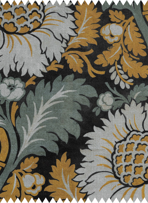 Coordonné Tessuto Chinese Damask - Papyrus