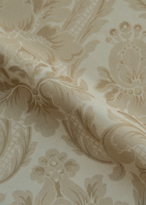 Coordonné Stoff Venetian Damask - Papyrus