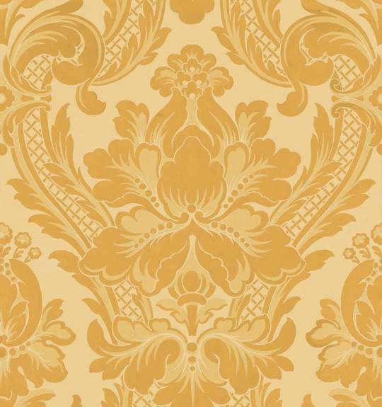 Coordonné Stoff Venetian Damask - Curry