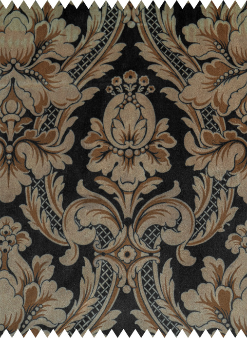 Coordonné Stoff Venetian Damask - Onyx