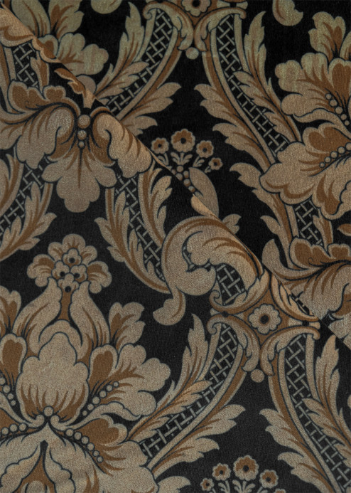 Coordonné Stoff Venetian Damask - Onyx