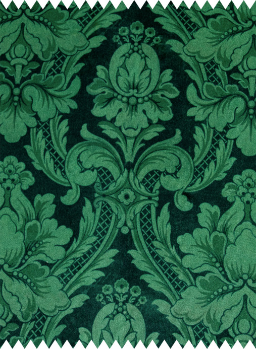 Coordonné Tissu Venetian Damask - Emerald