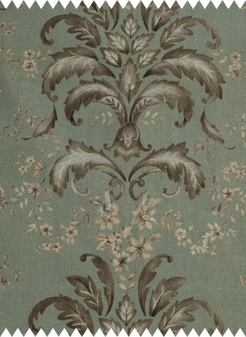Coordonné Stoff French Damask - Sapphire