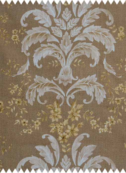Coordonné Stoff French Damask - Papyrus