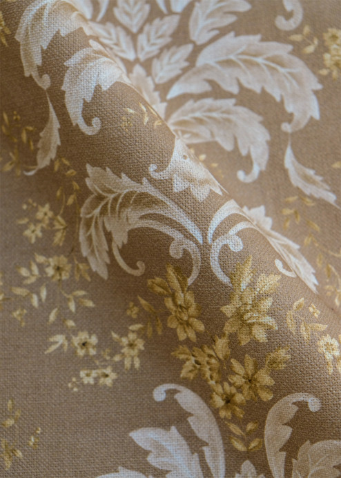 Coordonné Stoff French Damask - Papyrus