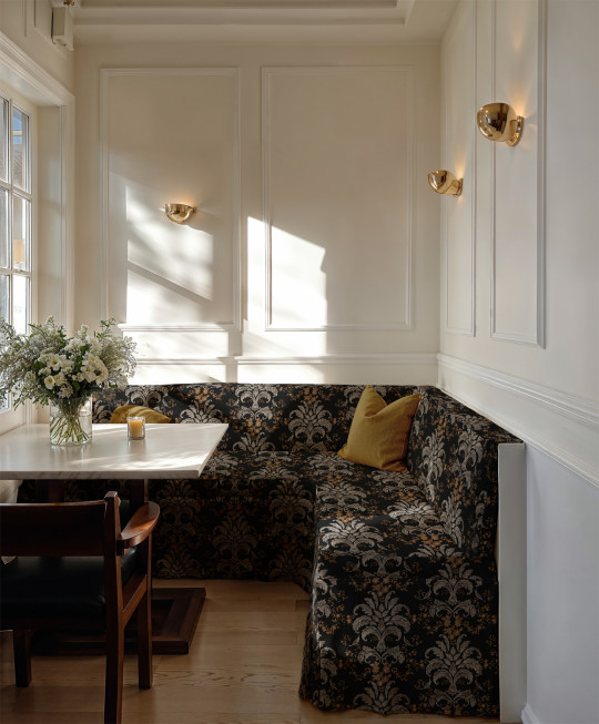 Coordonné Stoff French Damask - Onyx