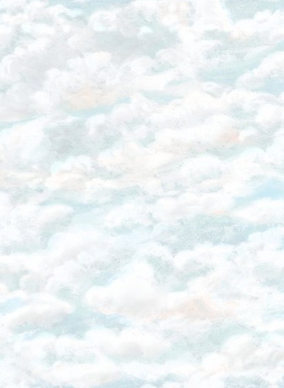 Sandberg Papier peint panoramique Himmel - Light Blue