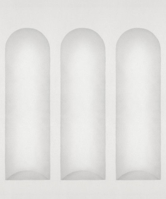 Sandberg Papier peint panoramique Ljung - Light Grey