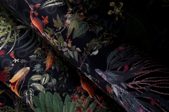 Tapete Menagerie of Extinct Animals von Moooi - Raven