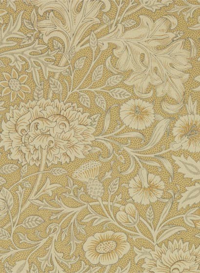 Morris & Co Papier peint Double Bough - Antique Gold