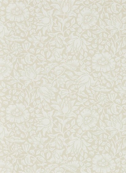 Morris & Co Wallpaper Mallow Cream/ Ivory