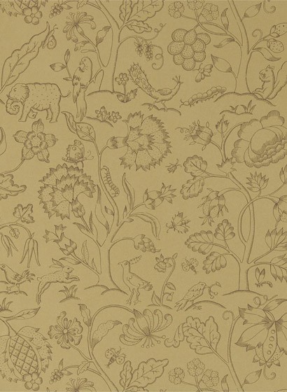 Morris & Co Wallpaper Middlemore Antique Gold
