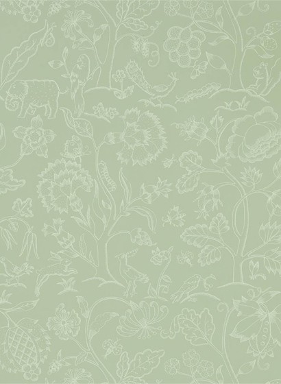 Morris & Co Wallpaper Middlemore Sage Grey