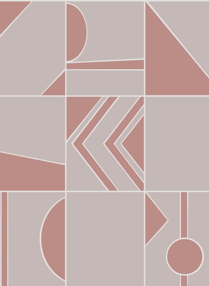 Geometrische Tapete Groove von Hookedonwalls - 29041