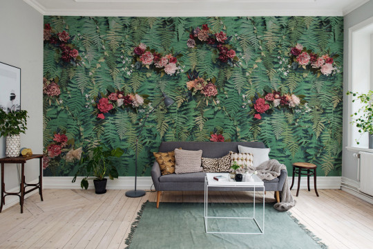 Rebel Walls Carta da parati panoramica Unfading Flowers