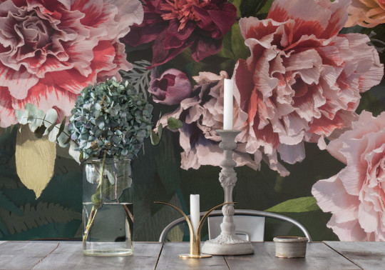 Blumentapete Unfading Flowers von Rebel Walls - Colossal