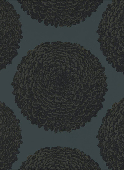 Blüten Tapete Elixity von Harlequin - Onyx