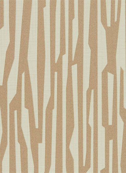 Streifentapete Zendo von Harlequin - Rose Gold