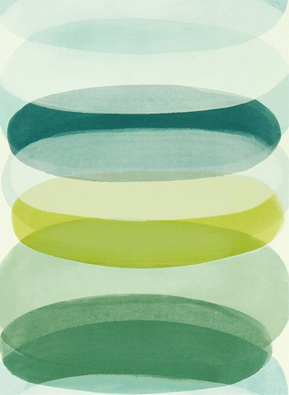 Kreistapete Elliptic von Harlequin - Emerald