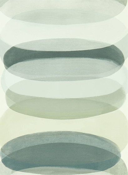 Kreistapete Elliptic von Harlequin - Charcoal