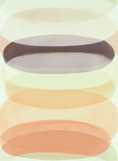 Kreistapete Elliptic von Harlequin - Plum