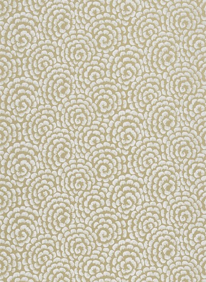 Nina Campbell Wallpaper Kingsley Gold/ Ivory