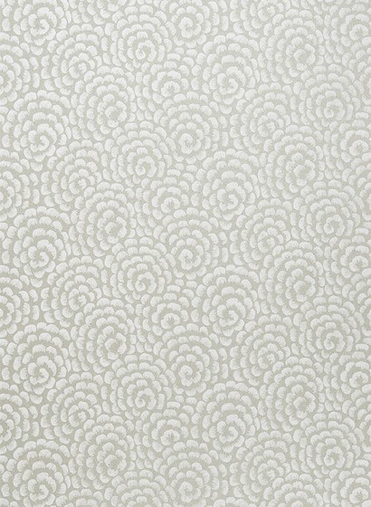 Nina Campbell Wallpaper Kingsley Silver/ Ivory