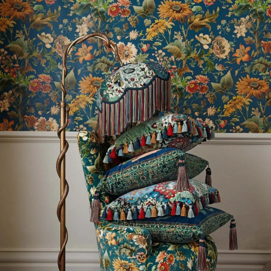 Wandbild Avalon von House of Hackney - Petrol
