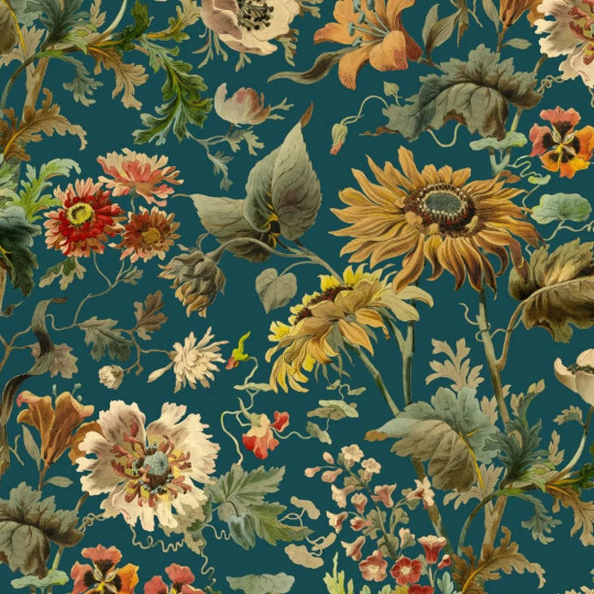 Wandbild Avalon von House of Hackney - Petrol