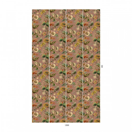 House of Hackney Papier peint panoramique Avalon - Puce-Pink