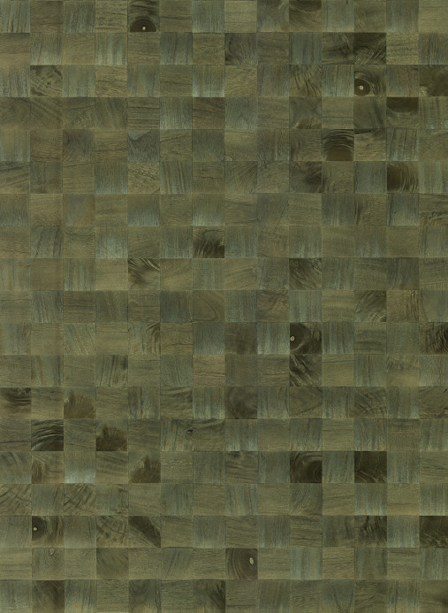 Quadratische Holztapete Grain von Arte - 38231