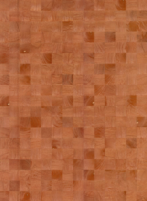 Quadratische Holztapete Grain von Arte - 38220