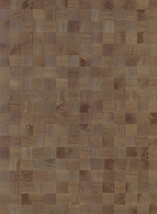 Quadratische Holztapete Grain von Arte - 38223